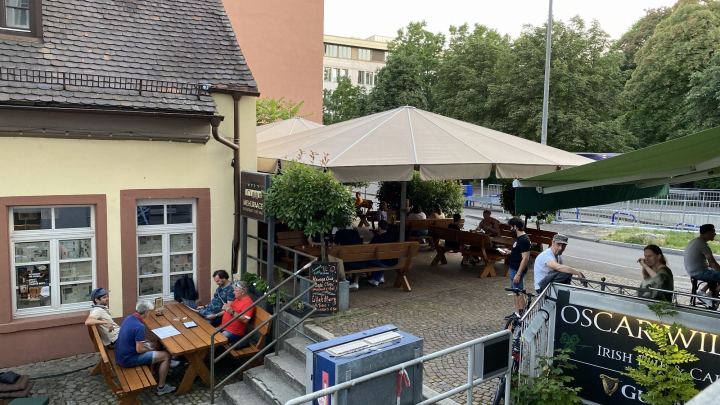 Photo: Beer garden